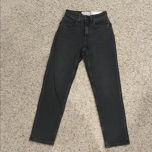 Everlane High-Waisted Black Jeans